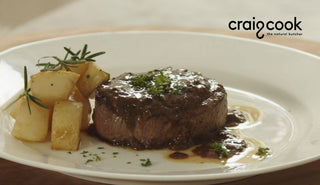 Tenderloin Steaks In Red Wine Gravy (Video) - Craig Cook The Natural Butcher