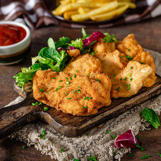 Parmesan & Parsley Crumbed Chicken Schnitzel