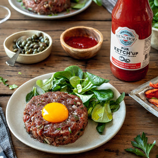 Senchou Pur Tomato Ketchup with Cayenne Pepper (360g) + FREE Betroot Sauce!