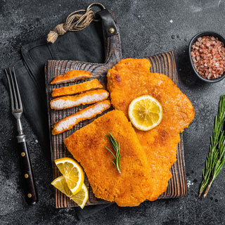 Plain Crumbed Chicken Schnitzel