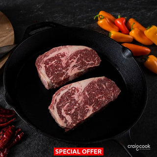 Wagyu Scotch Fillet (Marble Score 7-9) (300Gm) Gourmet Meat
