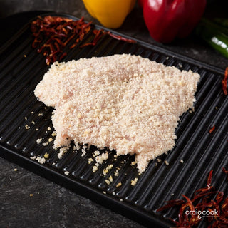 Chicken Schnitzel In A Plain Crumb (1Kg) Gourmet Meat