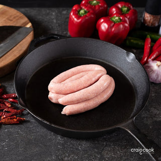 Thin Pork Sausages (1Kg) Gourmet Meat