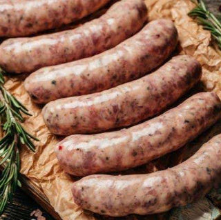Capretto Sausages with Fresh Chives, Rosemary and White Wine (1KG)