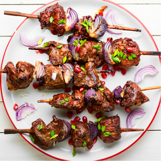 BBQ Marinated Wagyu Beef Kebabs (5 Skewers)