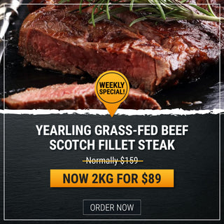 Yearling Grass-Fed Scotch Fillet Steak