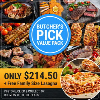 Butcher’s Pick Value Pack + FREE Family Lasagne