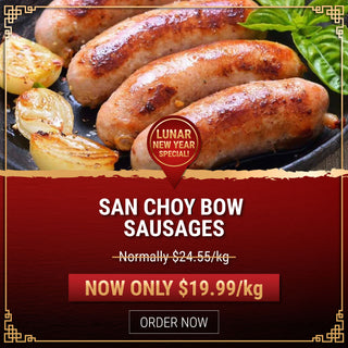 [CNY SPECIAL🧧] San Choy Bow Sausages