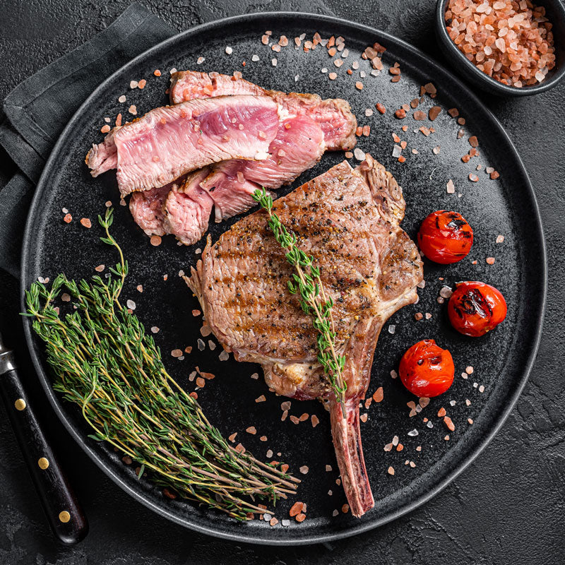 Dry Aged Rib Eye on the Bone (500G) Craig Cook The Natural Butcher