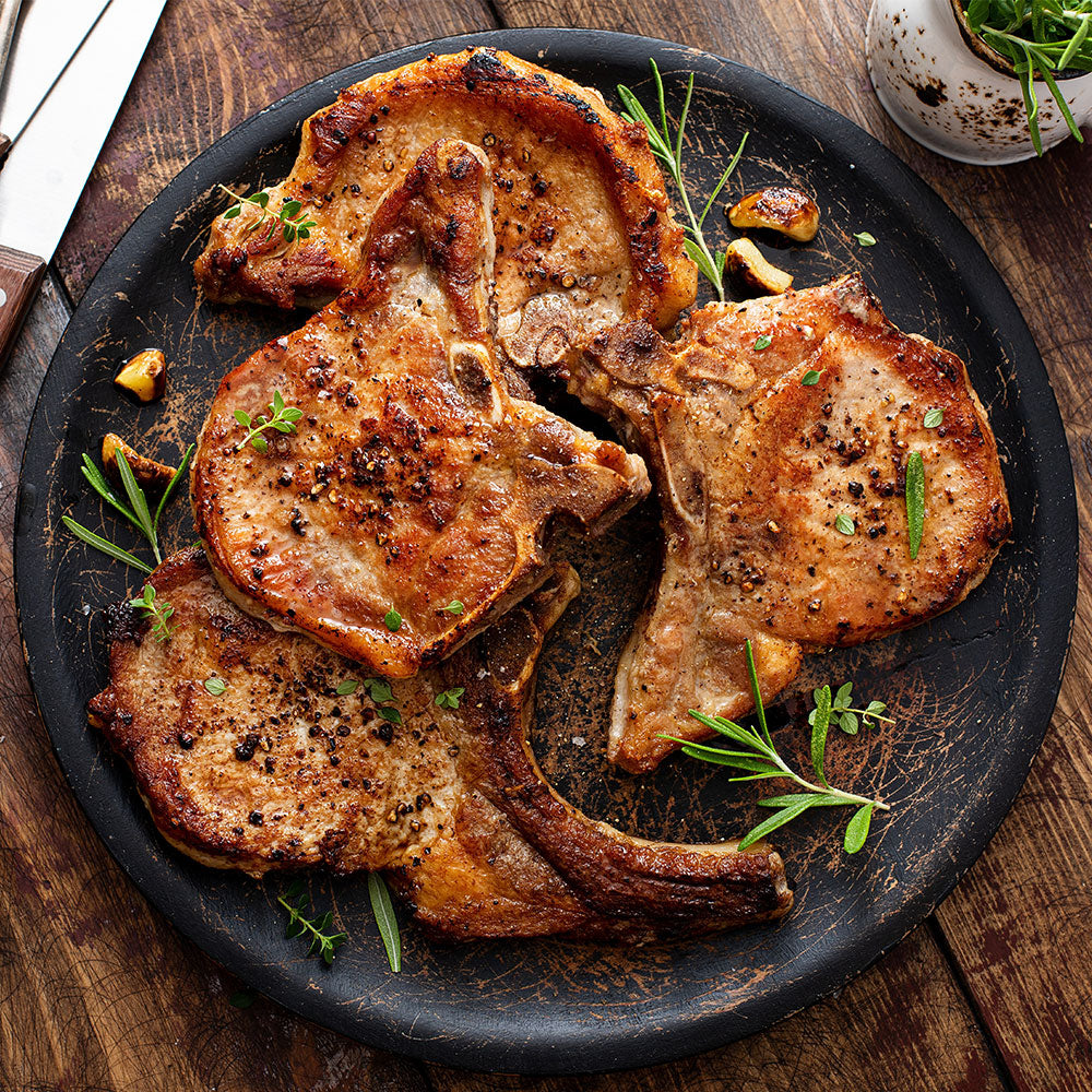 HOT Cast Iron Baked Chops Cast Iron Good Baked Pork Chop