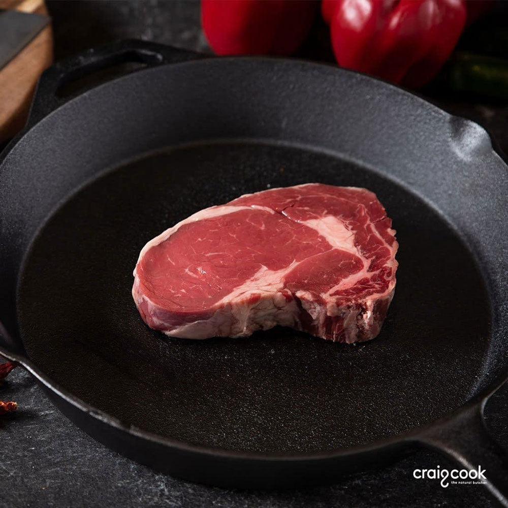 Grass Fed Scotch Fillet Steak – Craig Cook The Natural Butcher