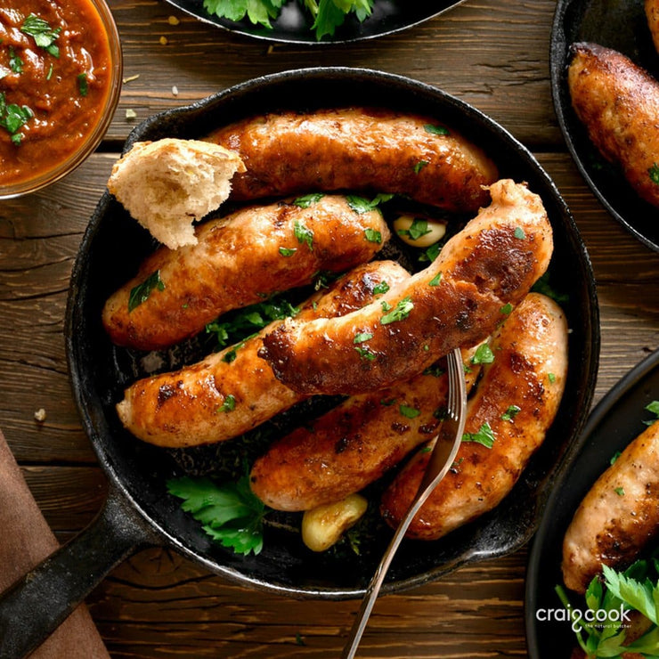 [Special Offer] Thick Pork Sausages (2Kg) Reduced Priced! Gourmet Meat