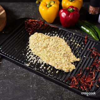 Super Special - Parmesan & Parsley Crumbed Chicken Schnitzel (2Kg) Gourmet Foods