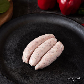 Pork And Wild Mushroom Sausage (1Kg) Gourmet Meat