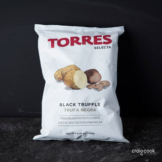 Torres Patatas Black Truffle Chips 125G Gourmet Foods